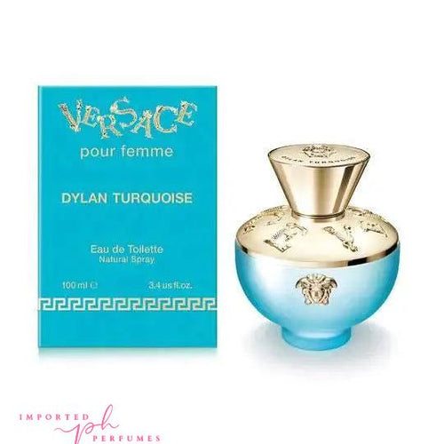 Charger l&#39;image dans la visionneuse de la galerie, [TESTER] Versace Dylan Turquoise Pour Femme Women EDT 100ml Imported Perfumes Co
