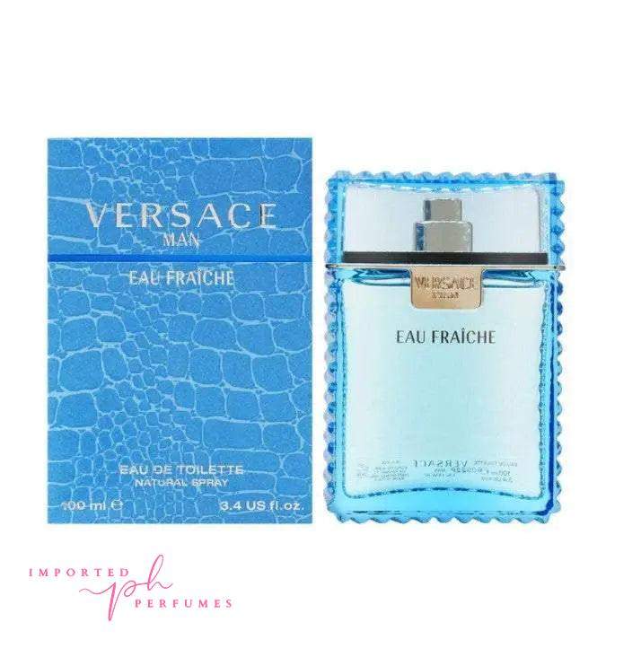 [TESTER] Versace Man Eau Fraiche By Gianni Versace For Men 100ml EDT-Imported Perfumes Co-for men,men,test,TESTER,Versace,versace men