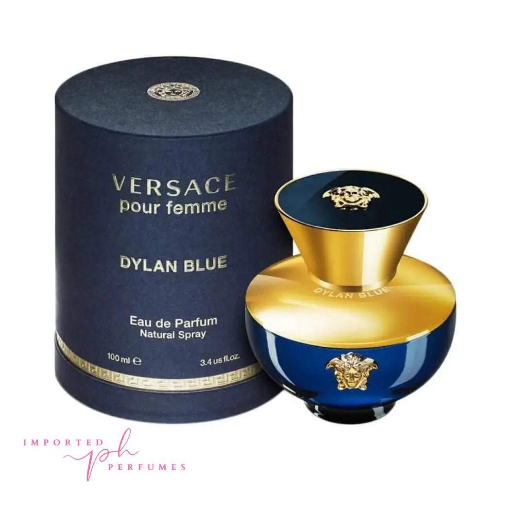 [TESTER] Versace Versace Dylan Blue Pour Femme 100ml Eau De Parfum-Imported Perfumes Co-Pour femme,test,TESTER,Versace,Versace women,women