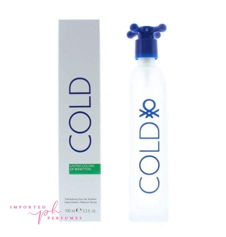 United Colors Of Benetton Cold Eau De Toilette For Men 100ml-Imported Perfumes Co-Benetton,Benetton cold,Benetton for women,Benetton women,cold,for men,men