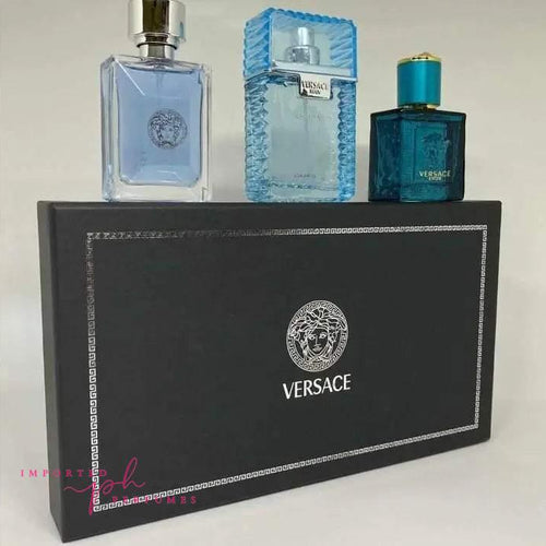 Load image into Gallery viewer, Versace 3 in 1 Gift Set For Men 30ml x 3pcs Box-Imported Perfumes Co-gift set,gift sets,gitt set,men,men sets,perfume set,set,sets,versace
