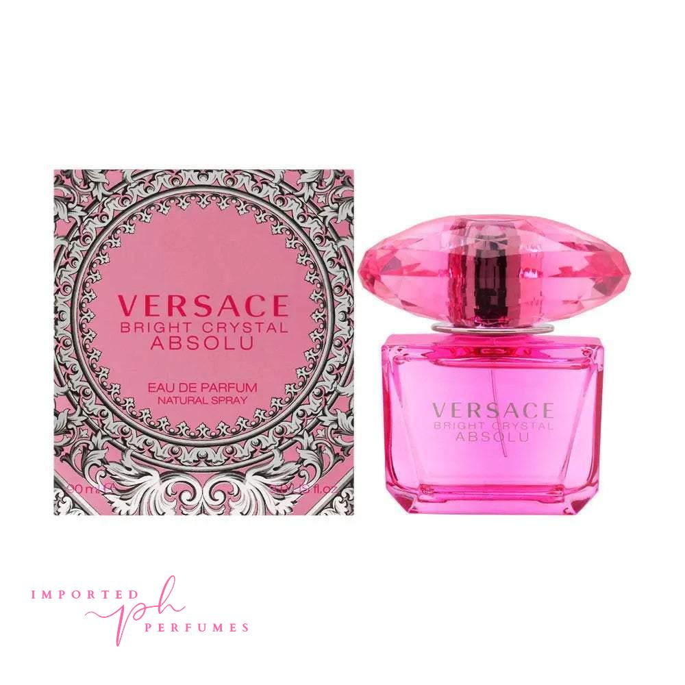 Versace Bright Crystal Absolu Eau de Perfume 90ml Women-Imported Perfumes Co-absolu,Crystal bright,for women,Versace,Versace women,women