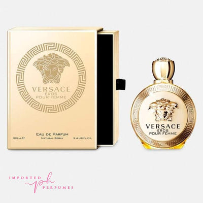 Versace Eros Pour Femme Eau de Parfum 100ml-Imported Perfumes Co-Pour femme,Versace femme,Versace women,Women