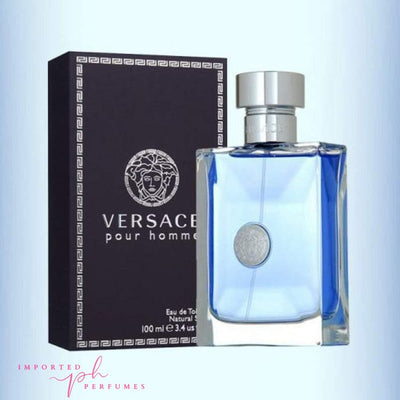 Versace Pour Homme Eau De Toilette Natural For Men 100ml-Imported Perfumes Co-for men,men,Pour Homme,Versace,Versace for men