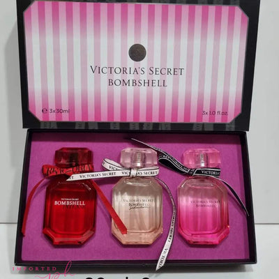 Victoria’s Secret Bombshell Gift set 3X30ml For Women-Imported Perfumes Co-gift,gift set,gift sets,Gifts,Victoria Secret,women