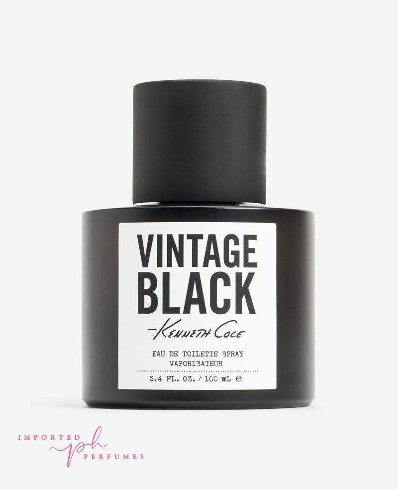 Vintage Black Kenneth Cole Eau De Toilette Spray 100ml-Imported Perfumes Co-100ml,kenneth cole,men,vintage black