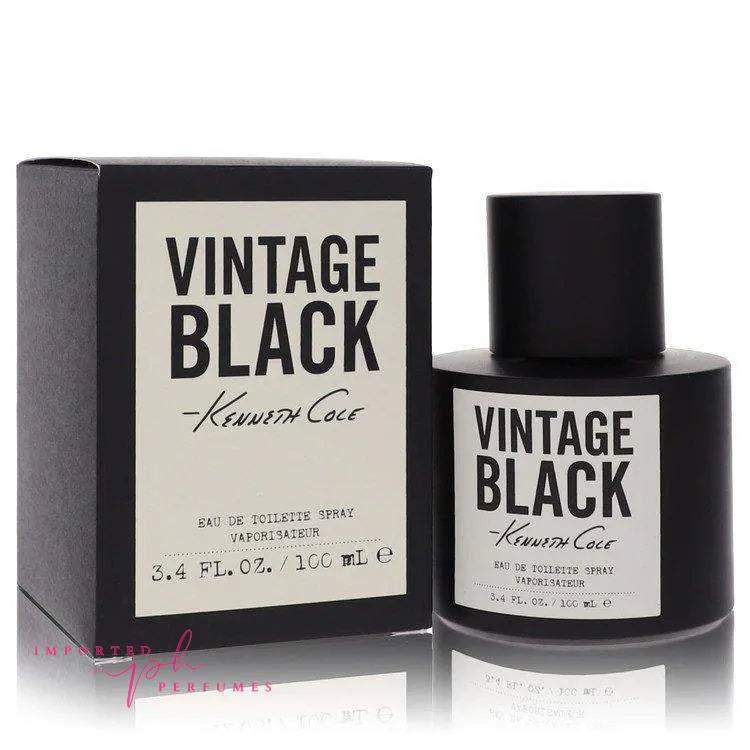 Vintage Black Kenneth Cole Eau De Toilette Spray 100ml-Imported Perfumes Co-100ml,kenneth cole,men,vintage black