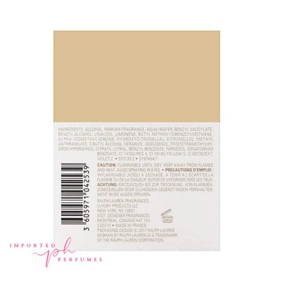 Woman by Ralph Lauren 100ml Eau de Parfum Spray-Imported Perfumes Co-For Women,Ralph Lauren,Ralph Lauren women,Women,Women by Ralph Lauren